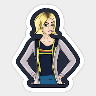 She Is The Doctor Sticker